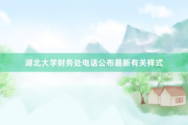 湖北大学财务处电话公布最新有关样式